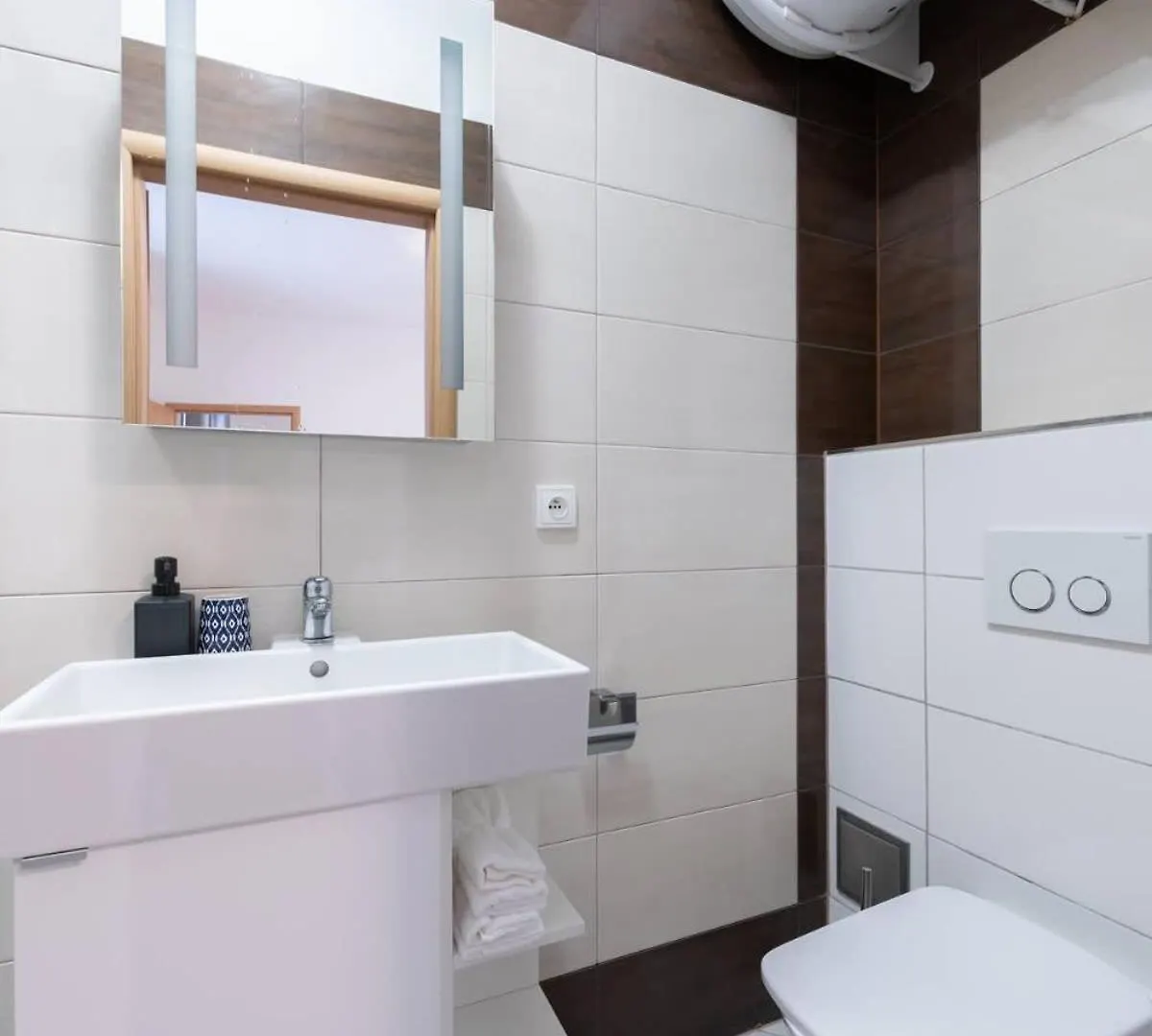Charming Spacious Apartment In Central براغ