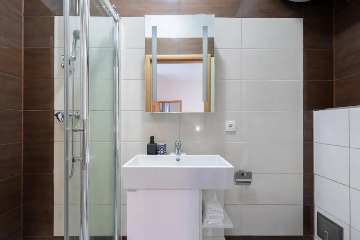 Charming Spacious Apartment In Central פראג